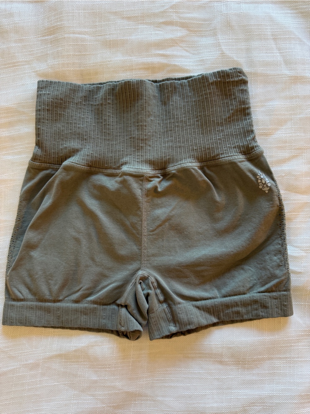 Free People Movement Women's Green Shorts